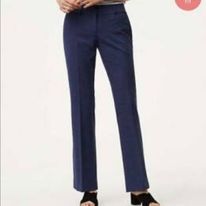 NWT size 10 LOFT Navy Julie trouser